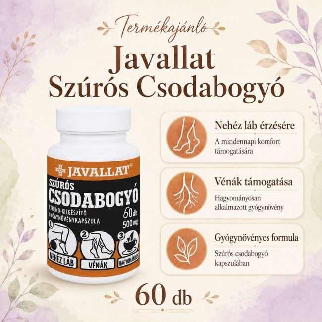 Javallat Szúrós csodabogyó kapszula 60db