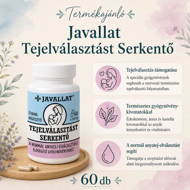 Javallat Tejelválasztást serkentő kapszula 60db
