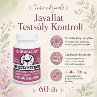Javallat testsúly kontroll kapszula 60db