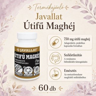 Javallat Útifű maghéj kapszula 60db