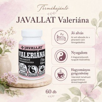 Javallat valeriána kapszula 60db