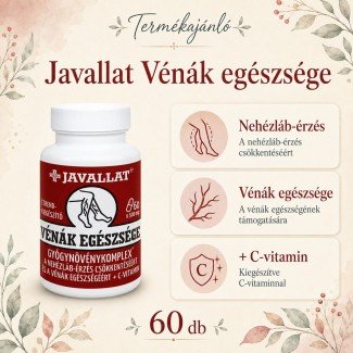 Javallat Vénák egészsége kapszula 60db