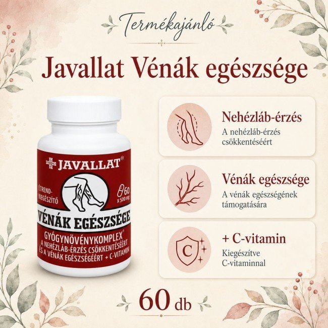 Javallat Vénák egészsége kapszula 60db