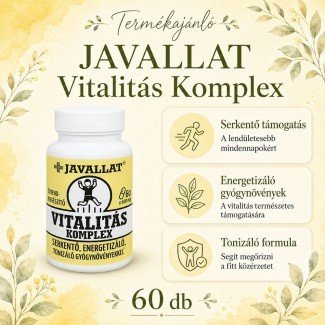 Javallat vitalitás komplex kapszula 60db