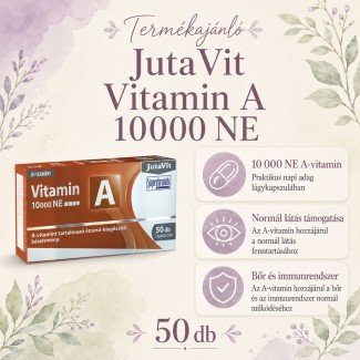 JutaVit A-vitamin 10000NE kapszula 50db