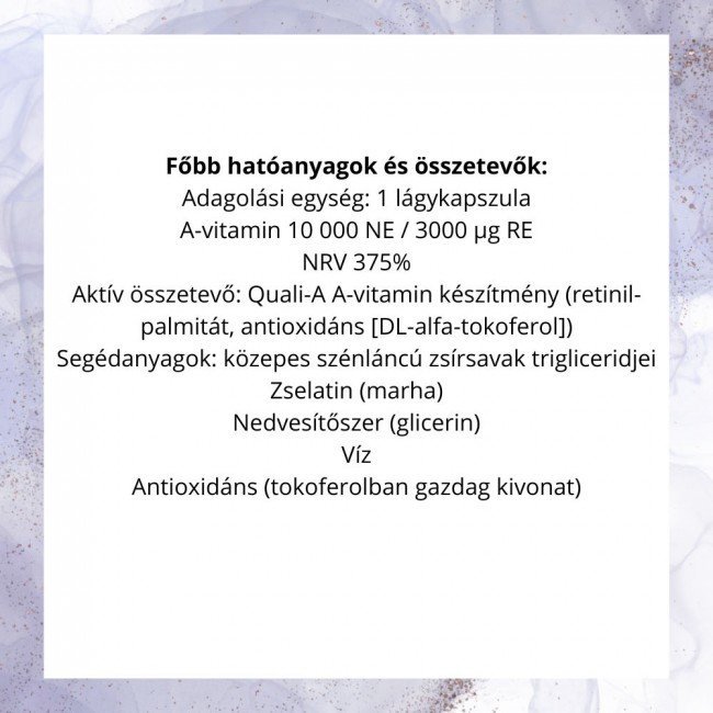 Jutavit a-vitamin kapszula 50db Jutavit a-vitamin kapszula 50db