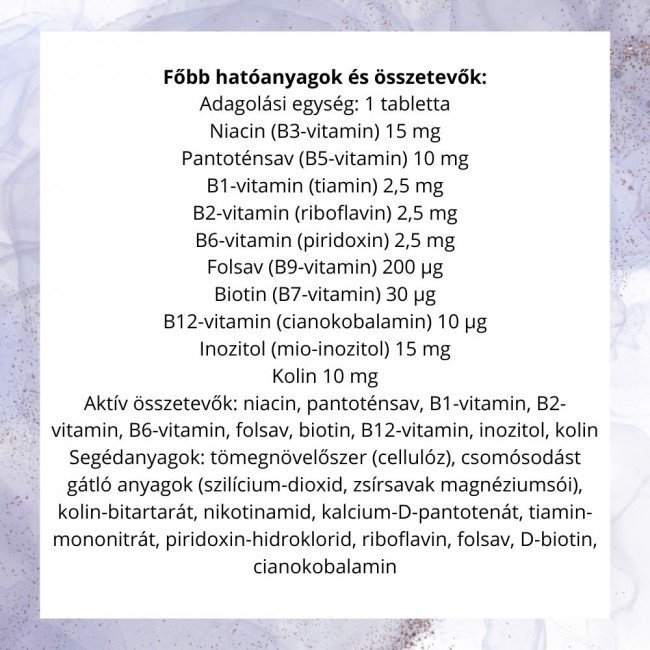 Jutavit b-komplex lágyzselatin kapszula 100db Jutavit b-komplex lágyzselatin kapszula 100db