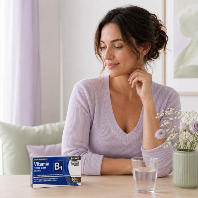 Jutavit b1-vitamin tabletta 60db Jutavit b1-vitamin tabletta 60db