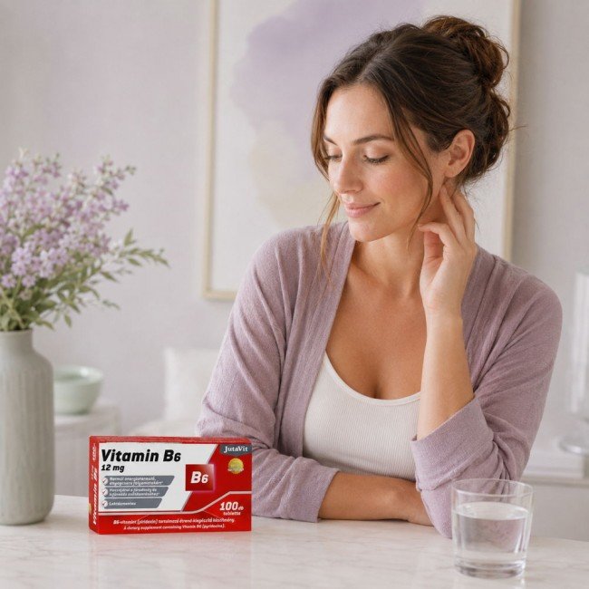 Jutavit b6-vitamin tabletta 100db Jutavit b6-vitamin tabletta 100db