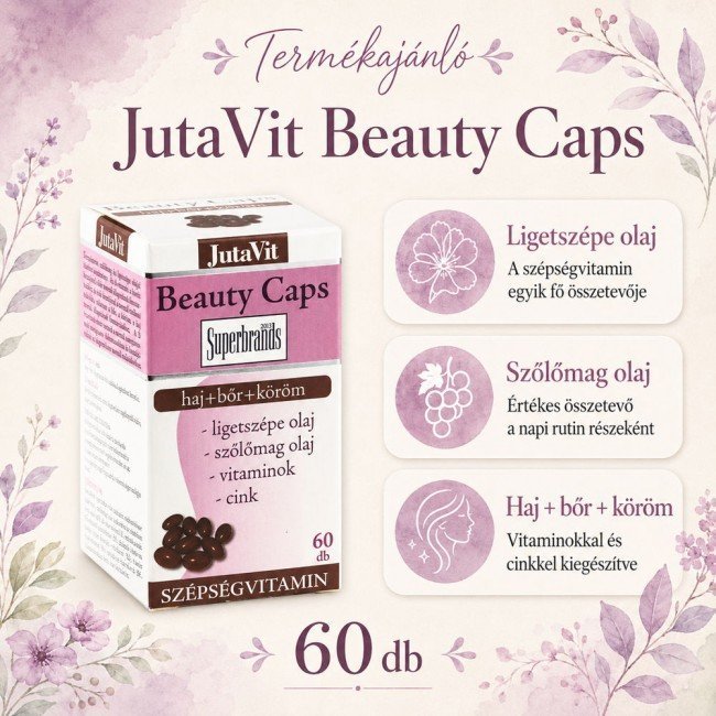 Jutavit beauty caps kapszula 60db