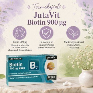 Jutavit biotin 900mg 100db