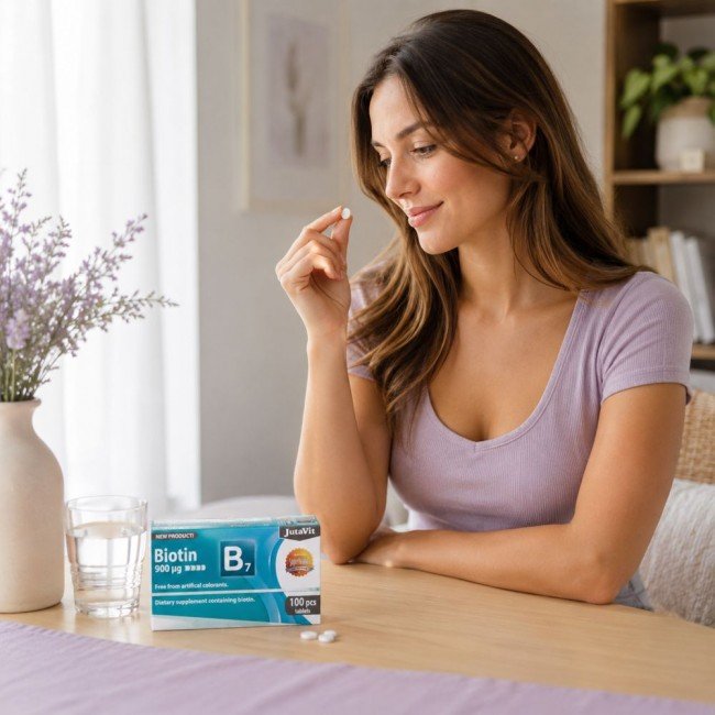 Jutavit biotin 900mg 100db Jutavit biotin 900mg 100db