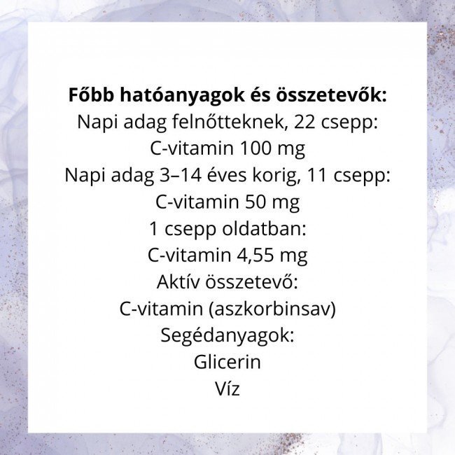 Jutavit c-Vitamin cseppek 30ml Jutavit c-Vitamin cseppek 30ml