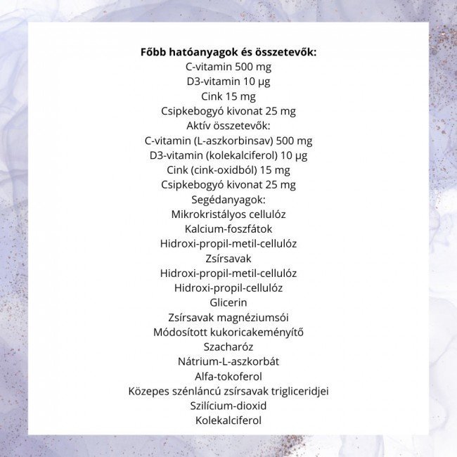 Jutavit c-vitamin+d3 500 mg tabletta 100db Jutavit c-vitamin+d3 500 mg tabletta 100db