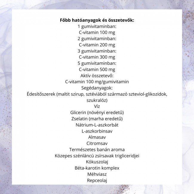 Jutavit c-Vitamin rágótabletta 60db Jutavit c-Vitamin rágótabletta 60db