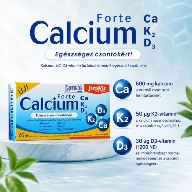 Jutavit calcium forte filmtabletta 60db