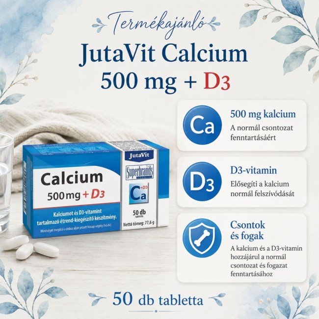 Jutavit calcium tabletta 50db Jutavit calcium tabletta 50db
