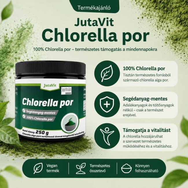 Jutavit chlorella por 250g Jutavit chlorella por 250g