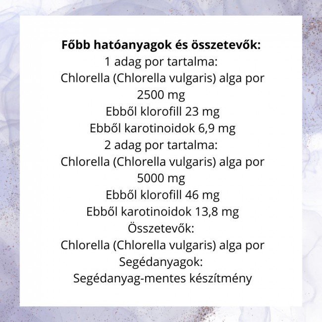Jutavit chlorella por 250g Jutavit chlorella por 250g