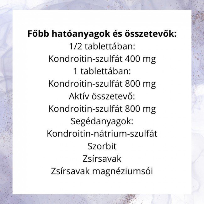 Jutavit chondroitin-sulphate tabletta 60db Jutavit chondroitin-sulphate tabletta 60db