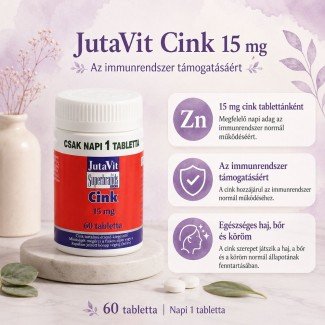 Jutavit cink tabletta 60db
