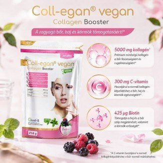 Jutavit coll-egan vegan collagen por berry ízű 216g