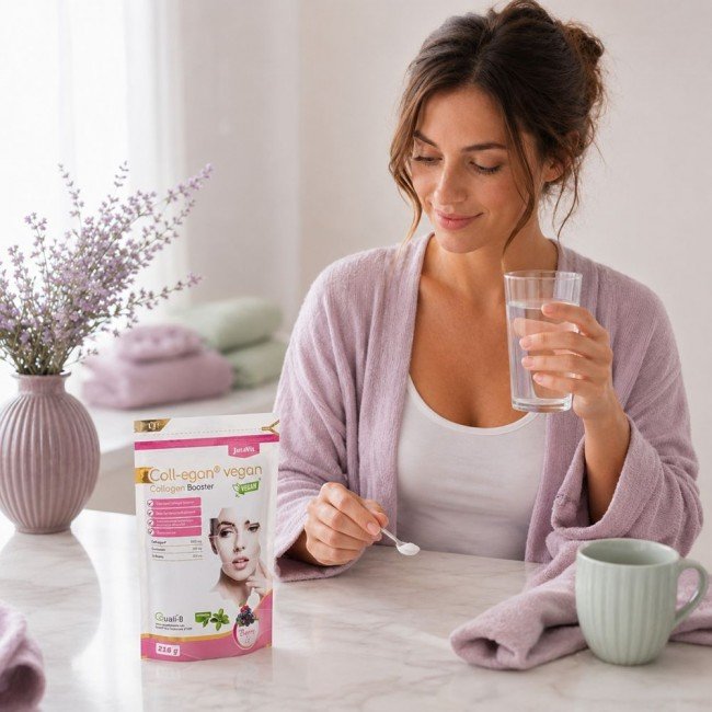 Jutavit coll-egan vegan collagen por berry ízű 216g Jutavit coll-egan vegan collagen por berry ízű 216g