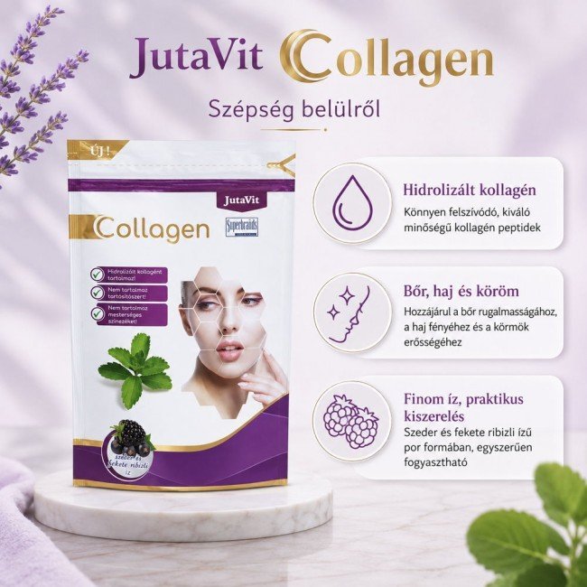 Jutavit collagén erdei gyümölcs 400g Jutavit collagén erdei gyümölcs 400g