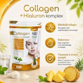 JutaVit Collagen+hialuron komplex Ananász 400g