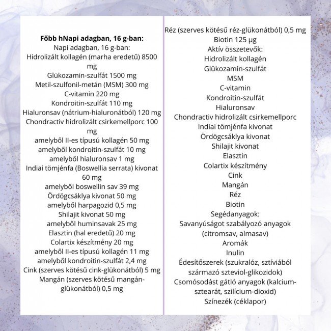 Jutavit collagen+hialuron eper-málna 400g