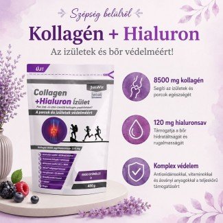 Jutavit Collagen + Hialuron ízület erdei gyümölcs 400g