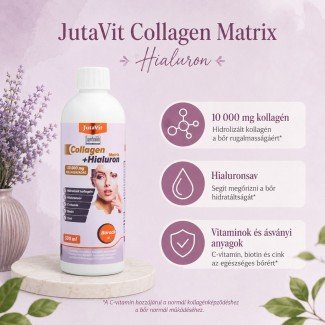 Jutavit collagen+hialuron matrix barack 500ml Jutavit collagen+hialuron matrix barack 500ml