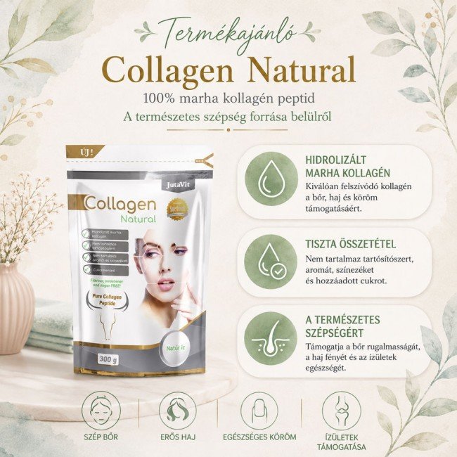 Jutavit collagén natural 300g Jutavit collagén natural 300g