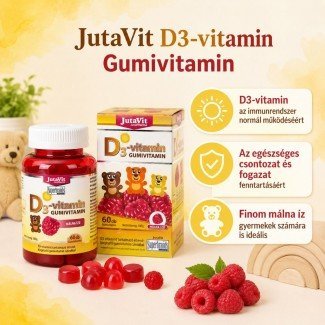 JutaVit Gumivitamin D-vitamin 60db
