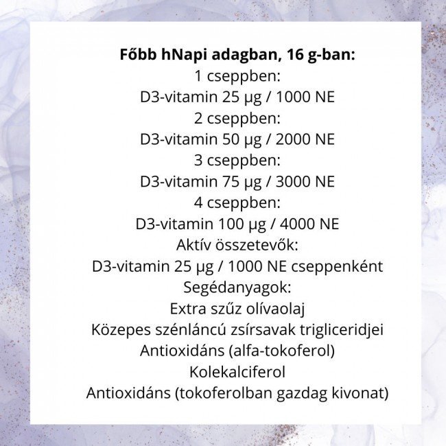 Jutavit d3-vitamin 1000ne oliva csepp 30ml Jutavit d3-vitamin 1000ne oliva csepp 30ml