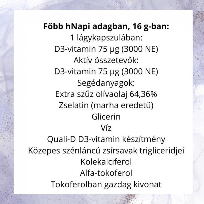 Jutavit d3-vitamin 3000 NE olíva 40db Jutavit d3-vitamin 3000 NE olíva 40db