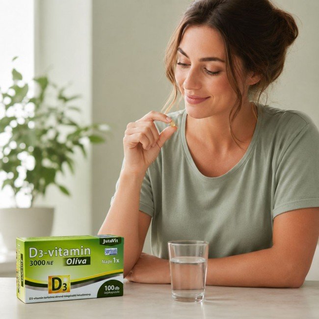 Jutavit d3-vitamin 4000 NE olíva 40db Jutavit d3-vitamin 4000 NE olíva 40db