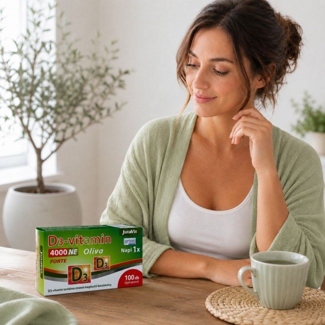Jutavit d3-vitamin 4000 ne olíva kapszula 100db
