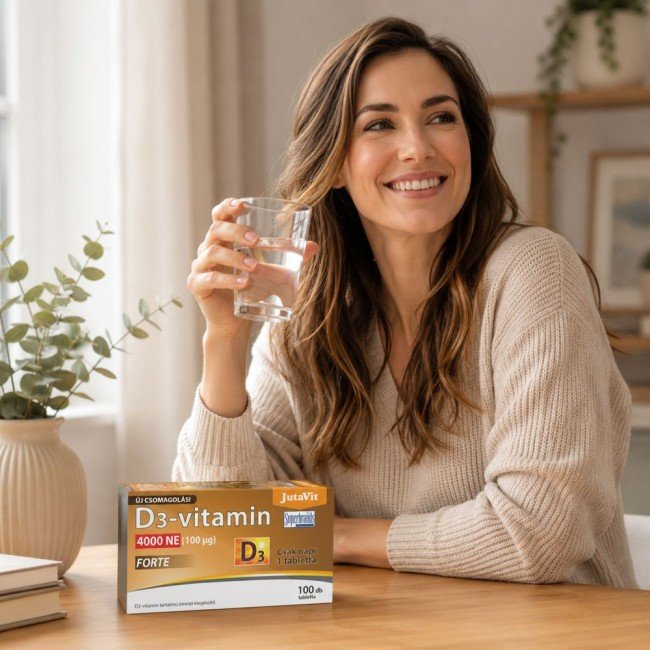 Jutavit d3-vitamin forte 4000 ne tabletta 100db Jutavit d3-vitamin forte 4000 ne tabletta 100db