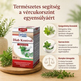 Jutavit diab kontroll tabletta 80db