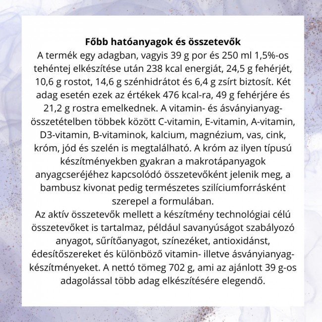Jutavit Diet Shake Supreme Eper Íz 702g Jutavit Diet Shake Supreme Eper Íz 702g