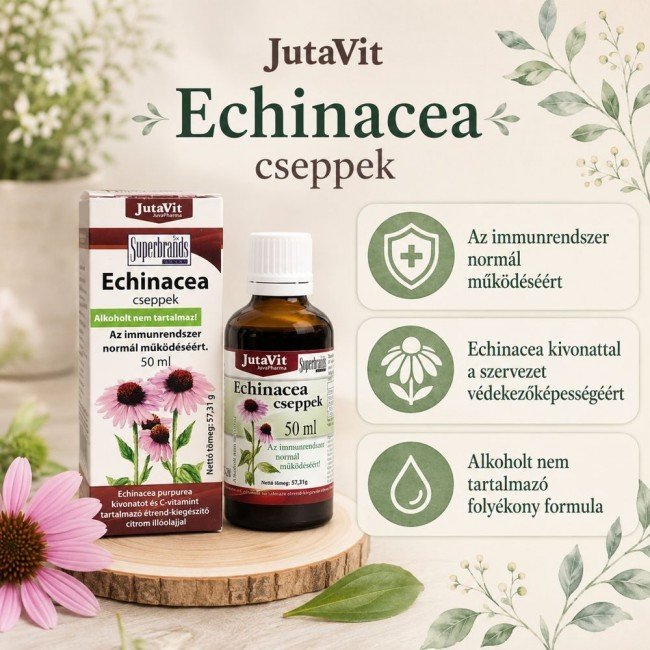 Jutavit echinacea cseppek 50ml