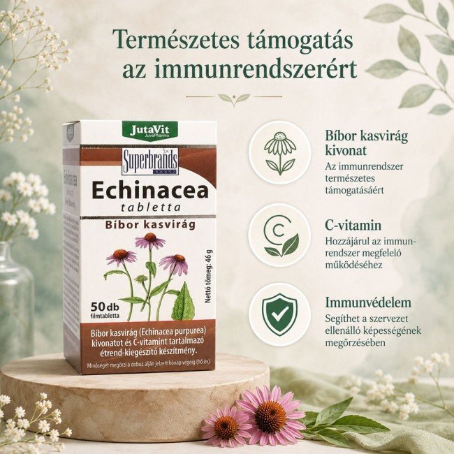 Jutavit echinacea tabletta 50db