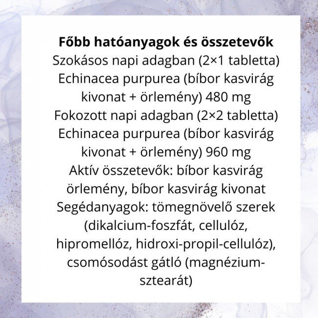 Jutavit echinacea tabletta 50db