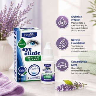 Jutavit eyeclinic szemcsepp irritált 10ml
