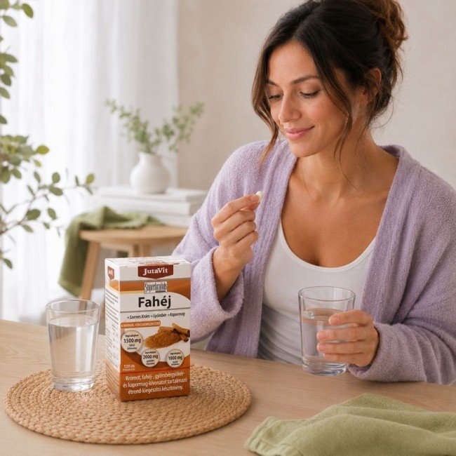 Jutavit fahéj filmtabletta 120db Jutavit fahéj filmtabletta 120db