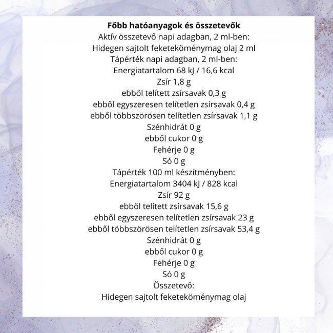 Jutavit feketeköménymag olaj 50ml Jutavit feketeköménymag olaj 50ml