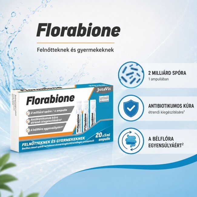 Jutavit florabione ampulla 20x5ml 20db Jutavit florabione ampulla 20x5ml 20db