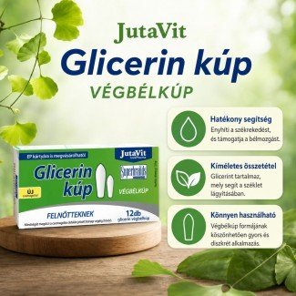Jutavit glicerin kúp felnőtteknek 12db