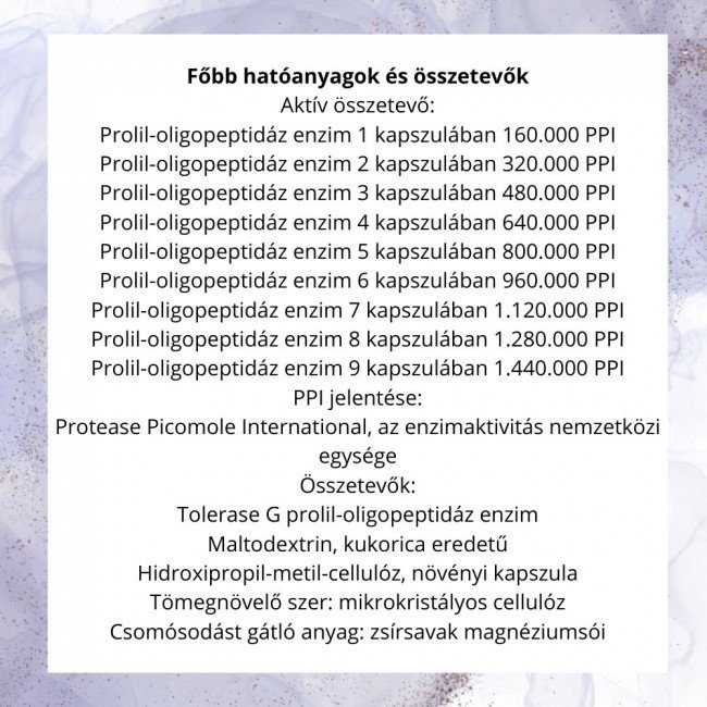 Jutavit Gluten Enzim kapszula 30db Jutavit Gluten Enzim kapszula 30db